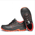 high quality  fashion genuine leather black  steel  esd  safety shoes